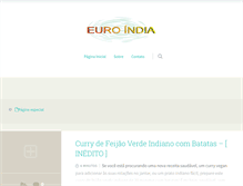 Tablet Screenshot of euroindia-ict.org